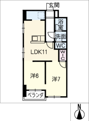 荘苑覚王山　２Ａ号室 2階