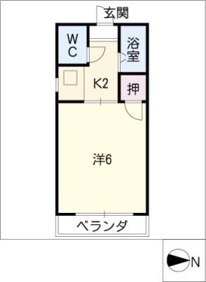 アラカワハイツ清住 3階