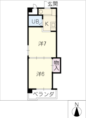 サンビーム藤成 2階