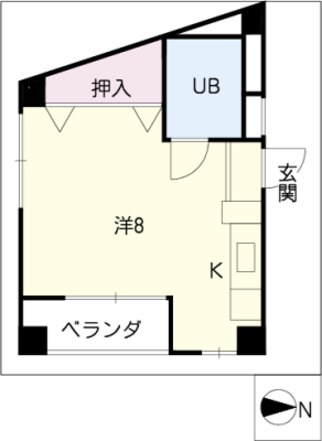 プレジデント・ソノヤマ 1階