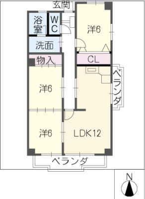 第三栄和マンション 3階