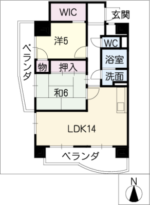 メゾン野菊 4階