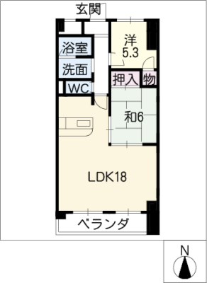 ＬＯＮＥ　ＳＴＡＲ茶屋ヶ坂 5階