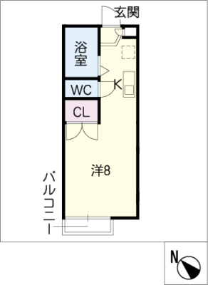 Ｍ　ｏｎｅ　ｃｏｕｒｔ　鹿子 1階