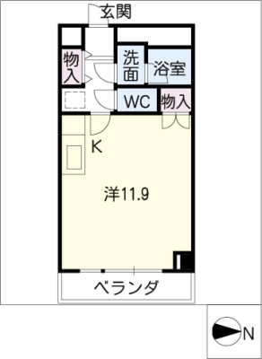 アロンノーブルⅡ 2階