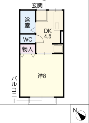 ヴェルデ南ヶ丘 1階