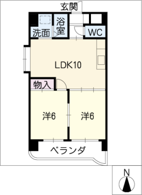 パークハイツ今池 3階