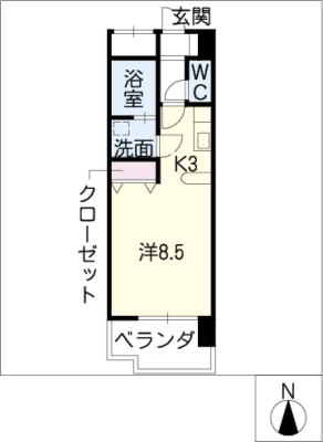 グリム覚王山 8階