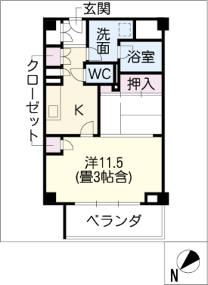 メイビル覚王山 3階