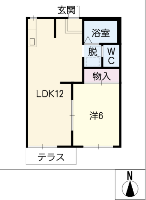 月ヶ丘ハイツ 1階