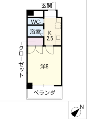 パラダイスヒルズ千種 4階