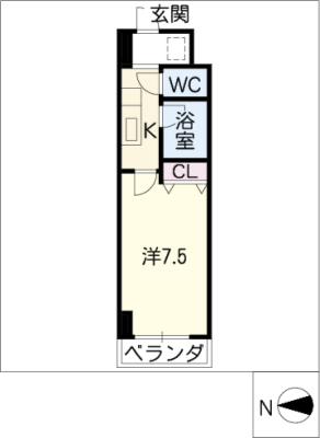 サンパーク今池Ⅱ 2階