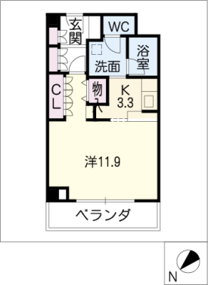 メイビル向陽町本館 1階