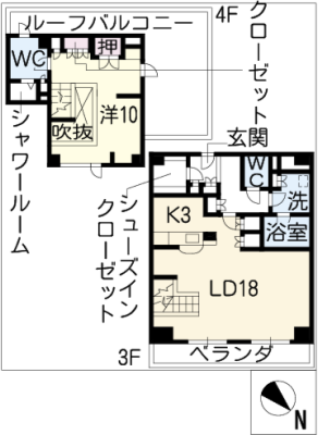 メイビル向陽町新館 4階