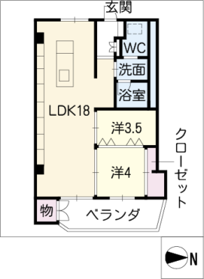 エスポア覚王山５０３号室 5階