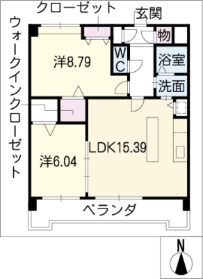 Ｐｉｏｎｅ覚王山 2階