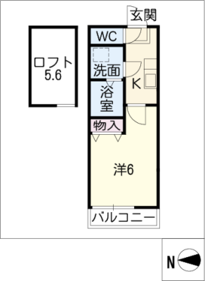 コーポＭ２ 1階