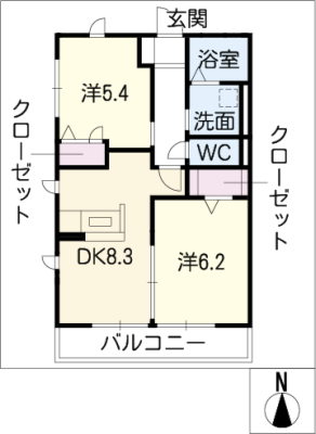 レトア覚王山Ｂ 1階