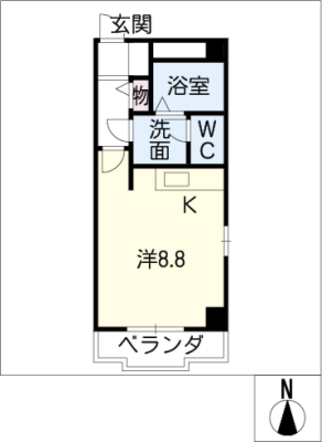 ミント池下 2階