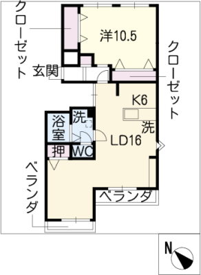 四観音住宅３０８号室 3階