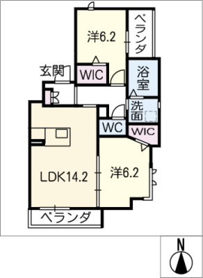 ディアス覚王山 2階