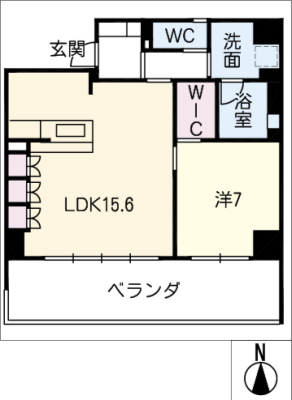 RESIDENCE KIKUZAKA 1階