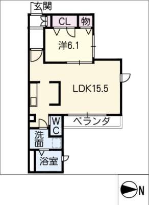 クラースＴＫ覚王山 2階