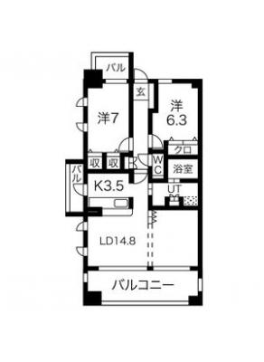 千種北マンション 9階