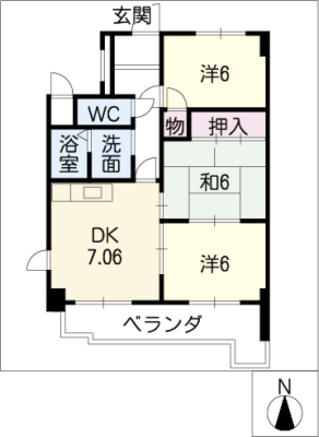 コモード南山 4階