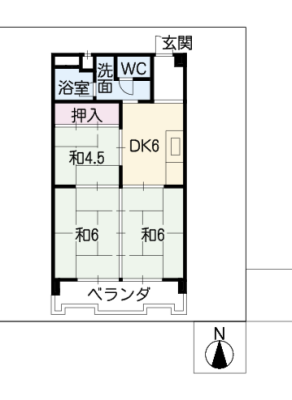 坂野コーポ 3階