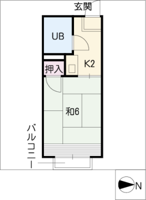 フロイデ南分 1階