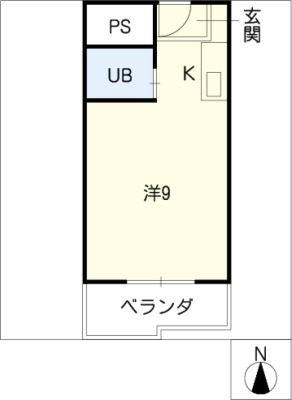 コーポリンデンⅡ 1階