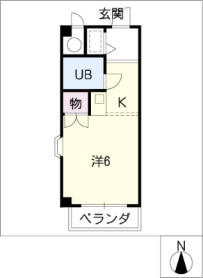 ドミトリー竹常 3階