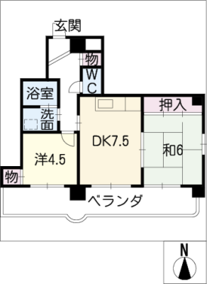 ウィステリア堀田 6階