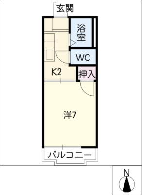 コートあけぼの 1階