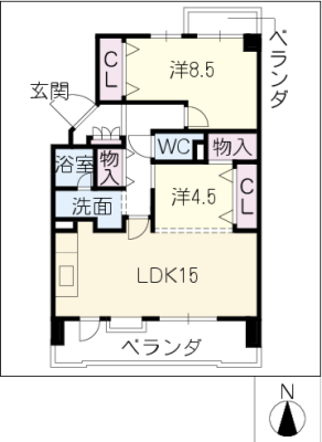 ﾗｲｵﾝｽﾞﾏﾝｼｮﾝ新瑞橋第３　３０２