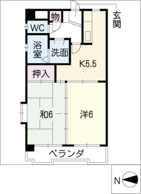 ハイツ山崎 3階