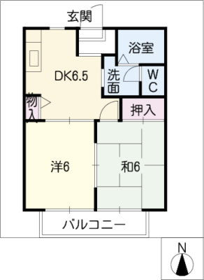 ハムレット９５　Ｂ棟 2階