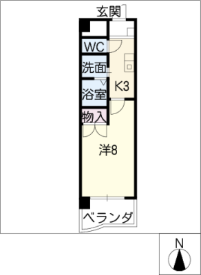 ベルコリーヌ瑞穂 4階