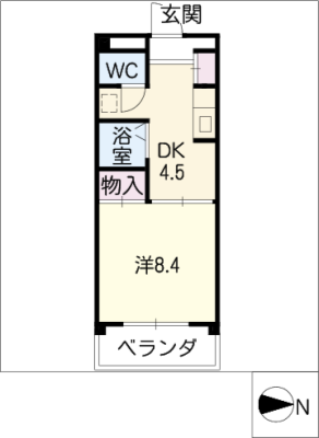 メゾンボヌール 2階