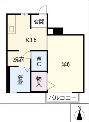カーサ前田 1階