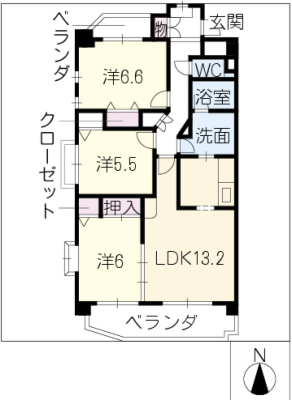 みかん山ガーデン 2階