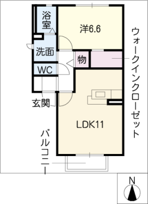 グレイスコート井の元 2階