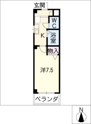扇田グリーンハイツ 1階