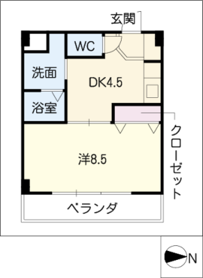 アプニール新瑞 2階