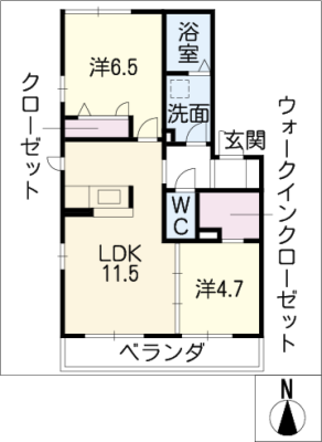 シャーメゾン外山Ｂ棟