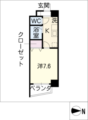 クレスト駈上 4階