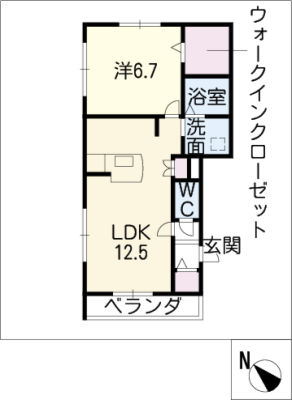 クレストン　ヒルズ 1階