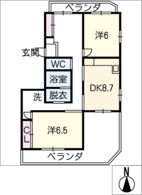 グリーンコーポ瑞穂　１１０１号