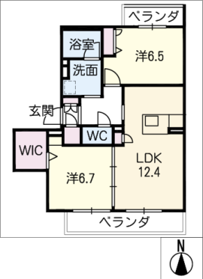 シャーメゾン　ワンワイズ 3階